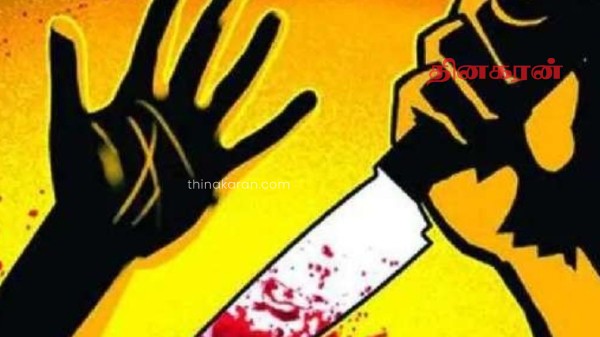 குடிகாரக் கணவனின் கொடூர செயல்!மனைவி கத்தியால் குத்திக் கொலை!!