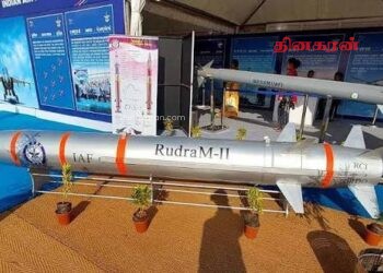 இந்தியாவின் ருத்ரா எம்-2 ஏவுகணைச் சோதனை வெற்றி!