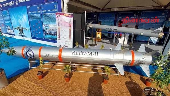 இந்தியாவின் ருத்ரா எம்-2 ஏவுகணைச் சோதனை வெற்றி!