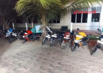திடீர் சோதனை நடவடிக்கையில் சிக்கிய மோட்டார் சைக்கிள்கள்.!