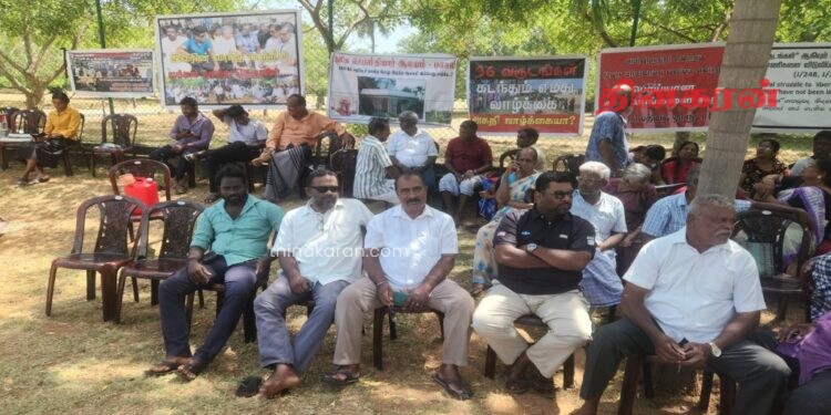 மக்களின் காணி விடுவிப்பு தொடர்பில் ஜே.வி.பி. அரசின் நிலைப்பாடு என்ன? – ஈ.பி.டி.பி. கேள்வி.!