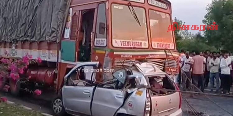 கர்நாடகாவில் கோரவிபத்து – 7 பேர் உயிரிழப்பு!