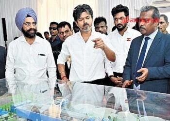கடல்நீரைக் குடிநீராக்கும் திட்டப் பணிகளை நேரில் பார்வையிட்டார் முதல்வர் விஜய்!