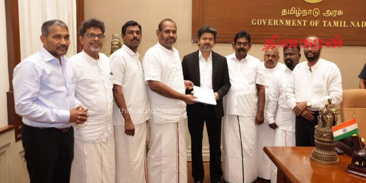 தமிழக முதலமைச்சர் விஜய்யுடன் தமிழ்த் தேசியப் பேரவை சந்திப்பு!