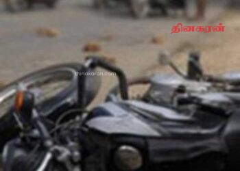 மோட்டார் சைக்கிள் கோர விபத்து! – 21 வயது இளைஞர் பலி!