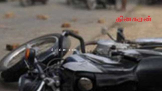 மோட்டார் சைக்கிள் கோர விபத்து! – 21 வயது இளைஞர் பலி!