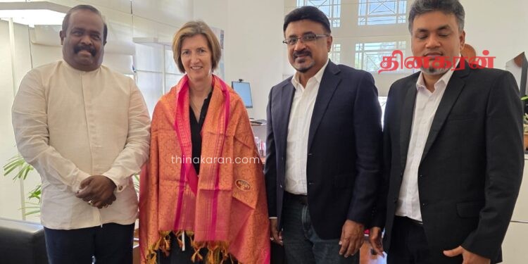 பதவிக்காலத்தை நிறைவு செய்து நாடு திரும்பவுள்ள சுவிஸ் தூதருடன் ரெலோ சந்திப்பு