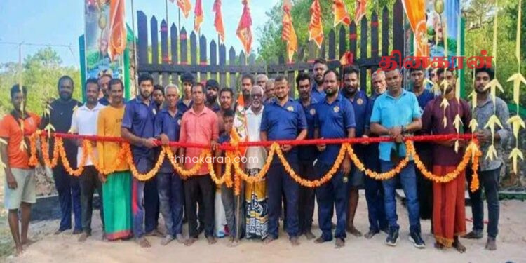 கதிர்காம பாதயாத்திரை; பக்தர்களின் பயன்பாட்டிற்காக காட்டுப் பாதை திறப்பு.!